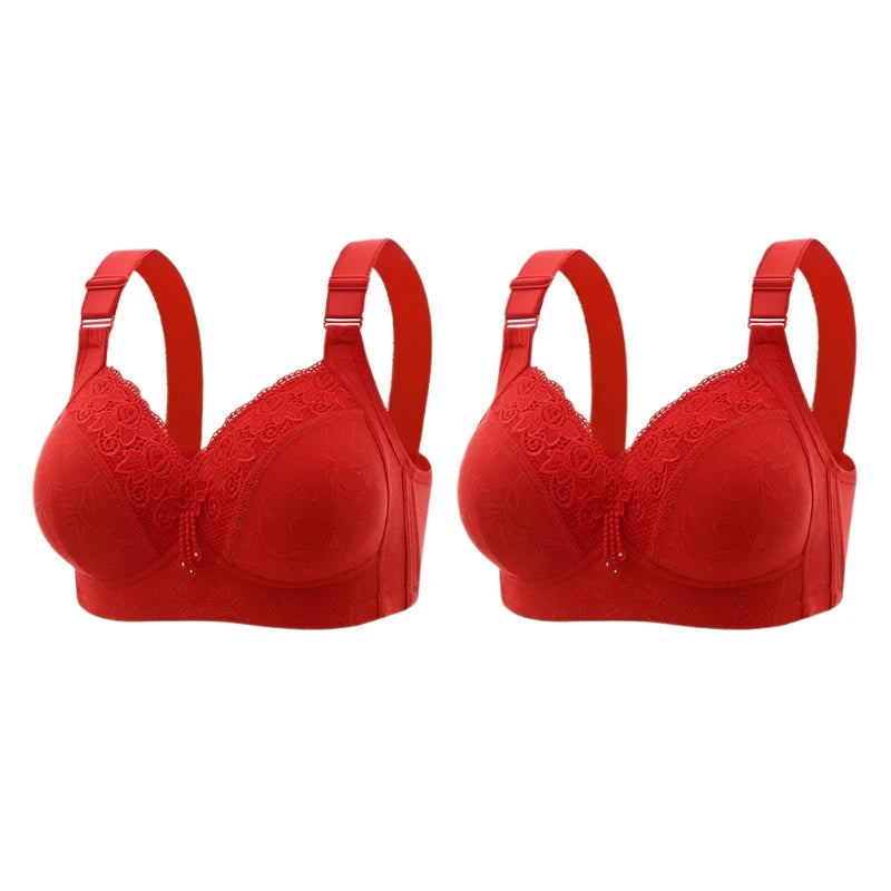 Ultra-Thin Lace Bralette – Deep V Plunge Sexy Lingerie for Women