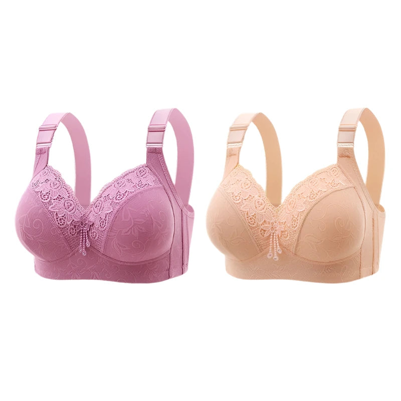 Ultra-Thin Lace Bralette – Deep V Plunge Sexy Lingerie for Women