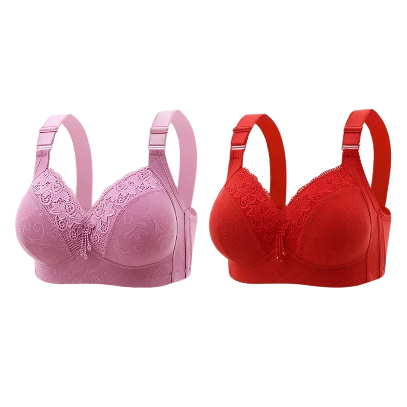 Ultra-Thin Lace Bralette – Deep V Plunge Sexy Lingerie for Women