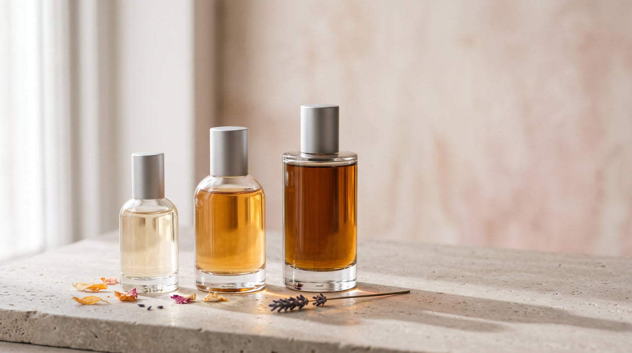EDT vs EDP vs Parfum: What the Percentages Mean