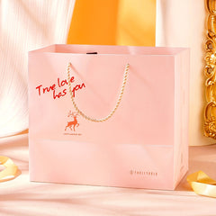 20-Piece True Love Deer Makeup Gift Set – Nude Orange & Pink Tones