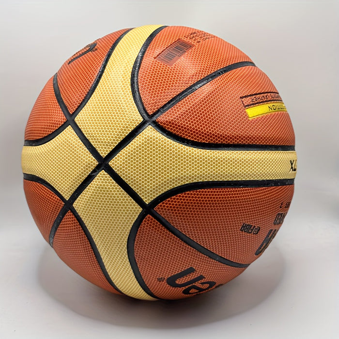 FIBA Approved Professional Size 7 Basketball, Durable PU for Training & Competition, image 2