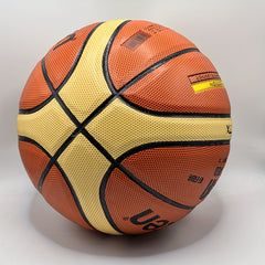 FIBA Approved Professional Size 7 Basketball – Durable PU for Training & Competition