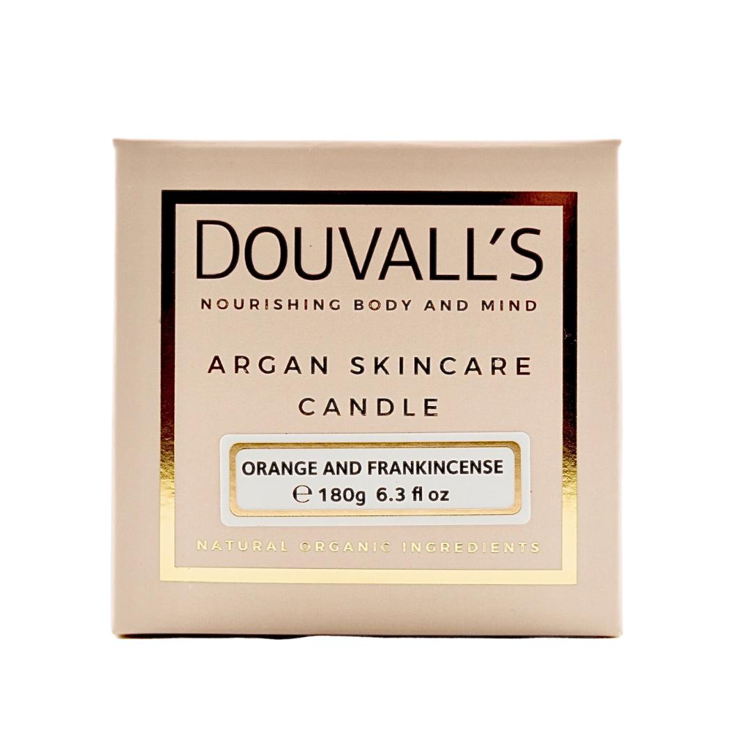 Argan Massage Candle 180g – Orange, Frankincense & Balsam
