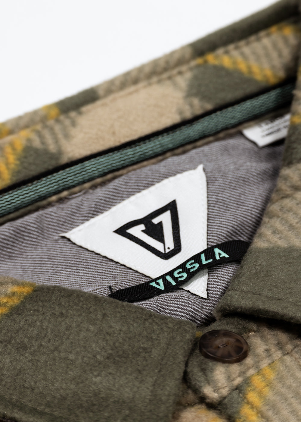 Vissla Men's Eco-Zy Polar Flannel Shirt, Recycled Polyester