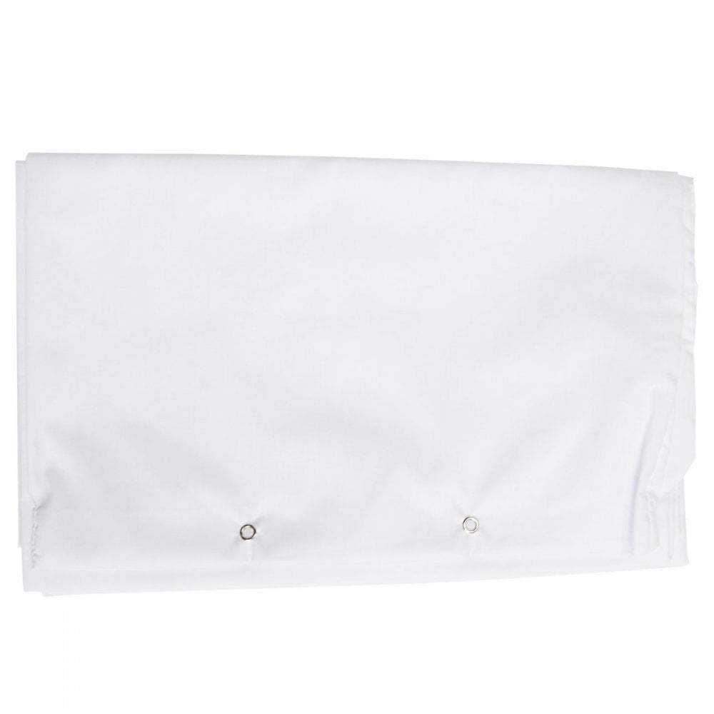 12ft Maternity Pillow Case – White, Washable Replacement Cover