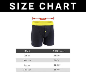 6 Pack Black Cotton Blend Boxer Shorts Men's Breathable Stretch Colorful