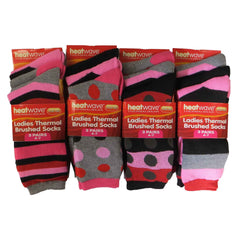 Women's Thermal Socks 12 Pack 2.3 Tog Extra Warm Work Boots Outdoor
