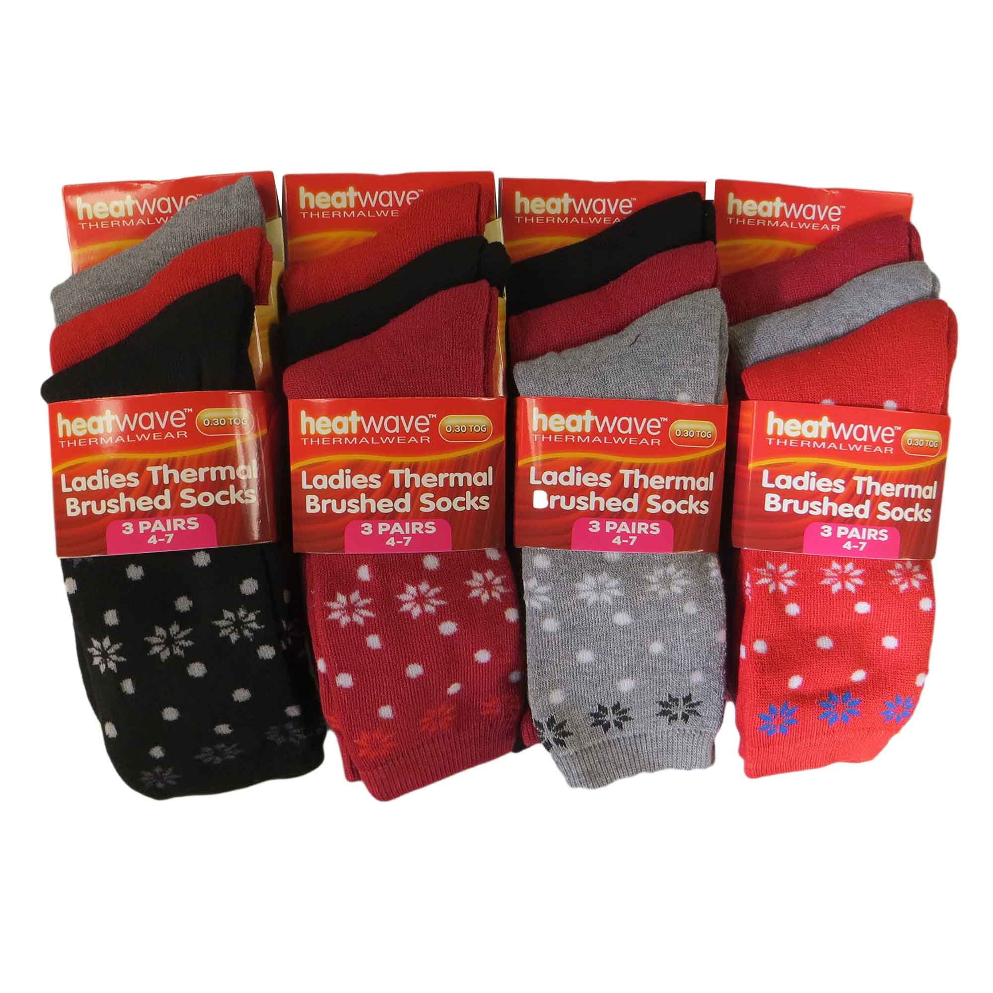 Women's Thermal Socks 12 Pack 2.3 Tog Extra Warm Work Boots Outdoor