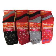 Women's Thermal Socks 12 Pack 2.3 Tog Extra Warm Work Boots Outdoor