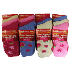 Women's Thermal Socks 12 Pack 2.3 Tog Extra Warm Work Boots Outdoor