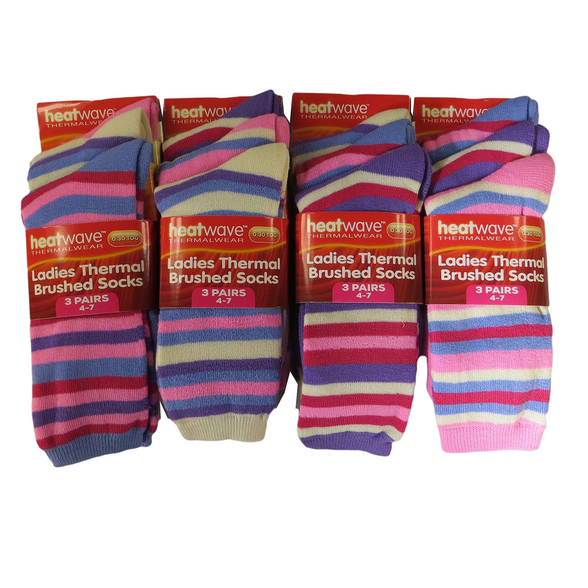 Women's Thermal Socks 12 Pack 2.3 Tog Extra Warm Work Boots Outdoor