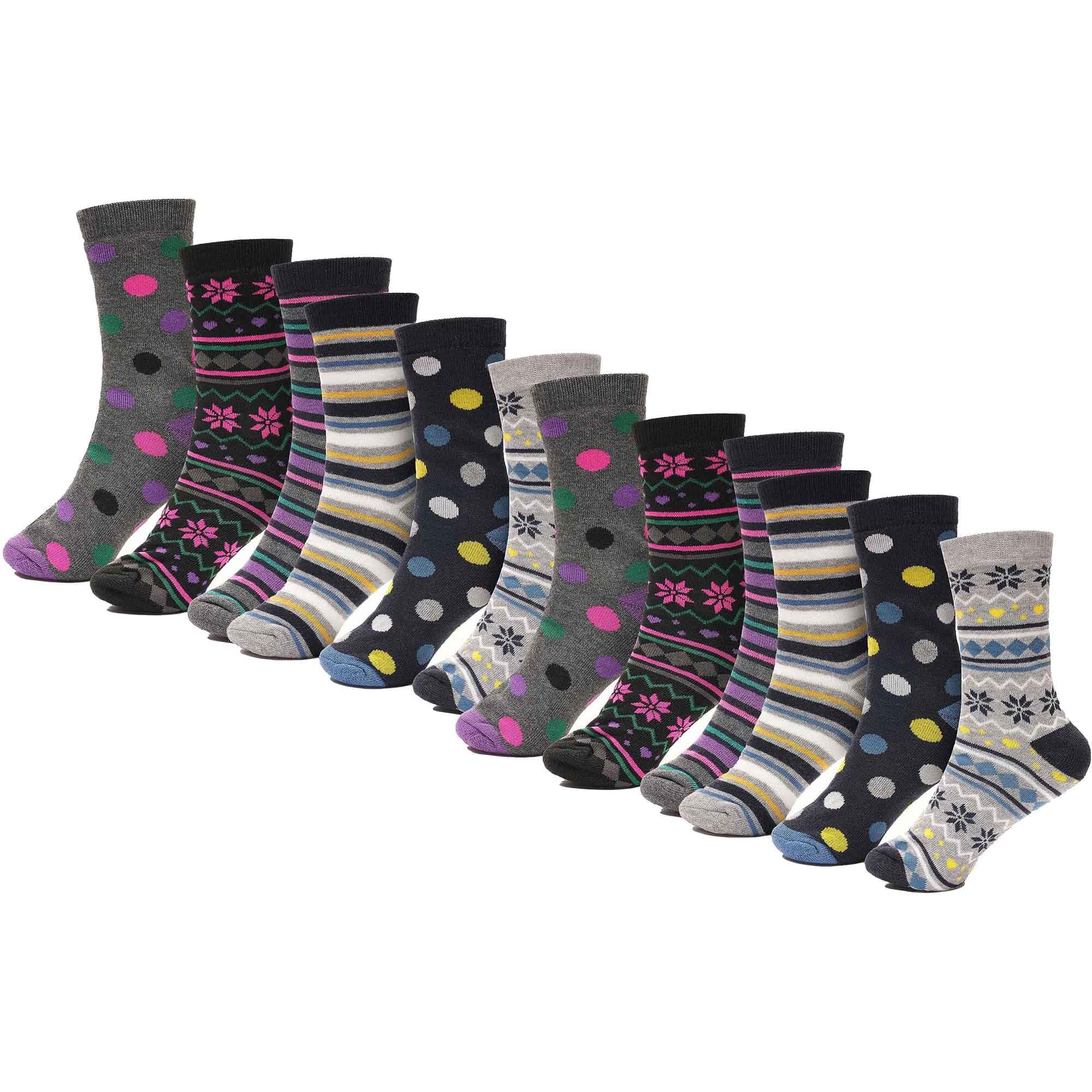 Women's Thermal Socks 12 Pack 2.3 Tog Extra Warm Work Boots Outdoor