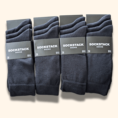 Men's Socks 12 Pairs Cotton Colorful Heel Toe Black Argyle Diamond Easycare