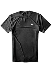Vissla Men's Twisted Short Sleeve Rash Vest, Recycled Polyester
