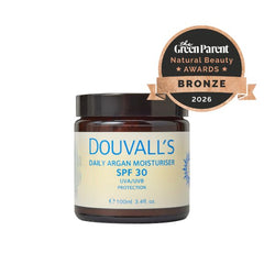 Argan Daily Moisturiser SPF30 100ml Jar – Mineral Zinc Oxide Sunscreen