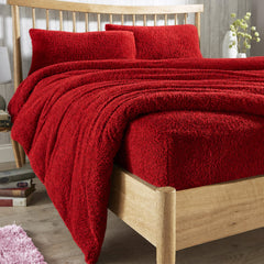 Olivia Rocco Teddy Fleece Extra Deep Fitted Sheet, Elasticated