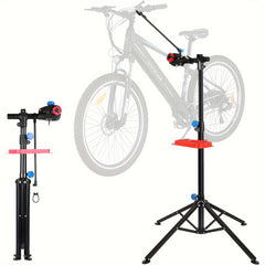 LIFERUN Adjustable Bike Repair Stand – 360° Rotating Clamp & Tool Holder