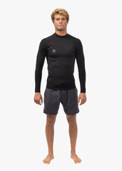 Vissla Men's 7 Seas 1mm Long Sleeve Wetsuit Jacket, Back Zip