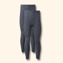 Men's Long Johns 2 Pack – 0.45 Tog Thermal Base Layer, S–XXL