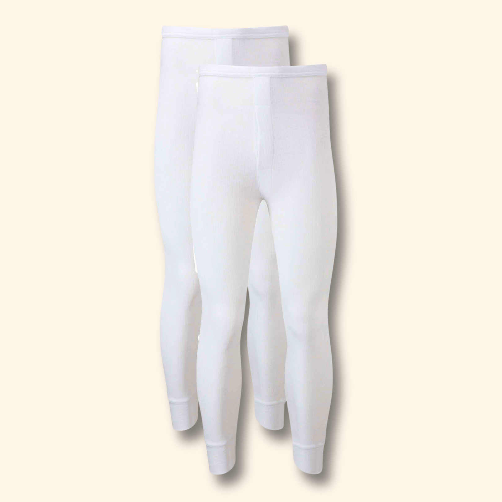 Men's Long Johns 2 Pack – 0.45 Tog Thermal Base Layer, S–XXL