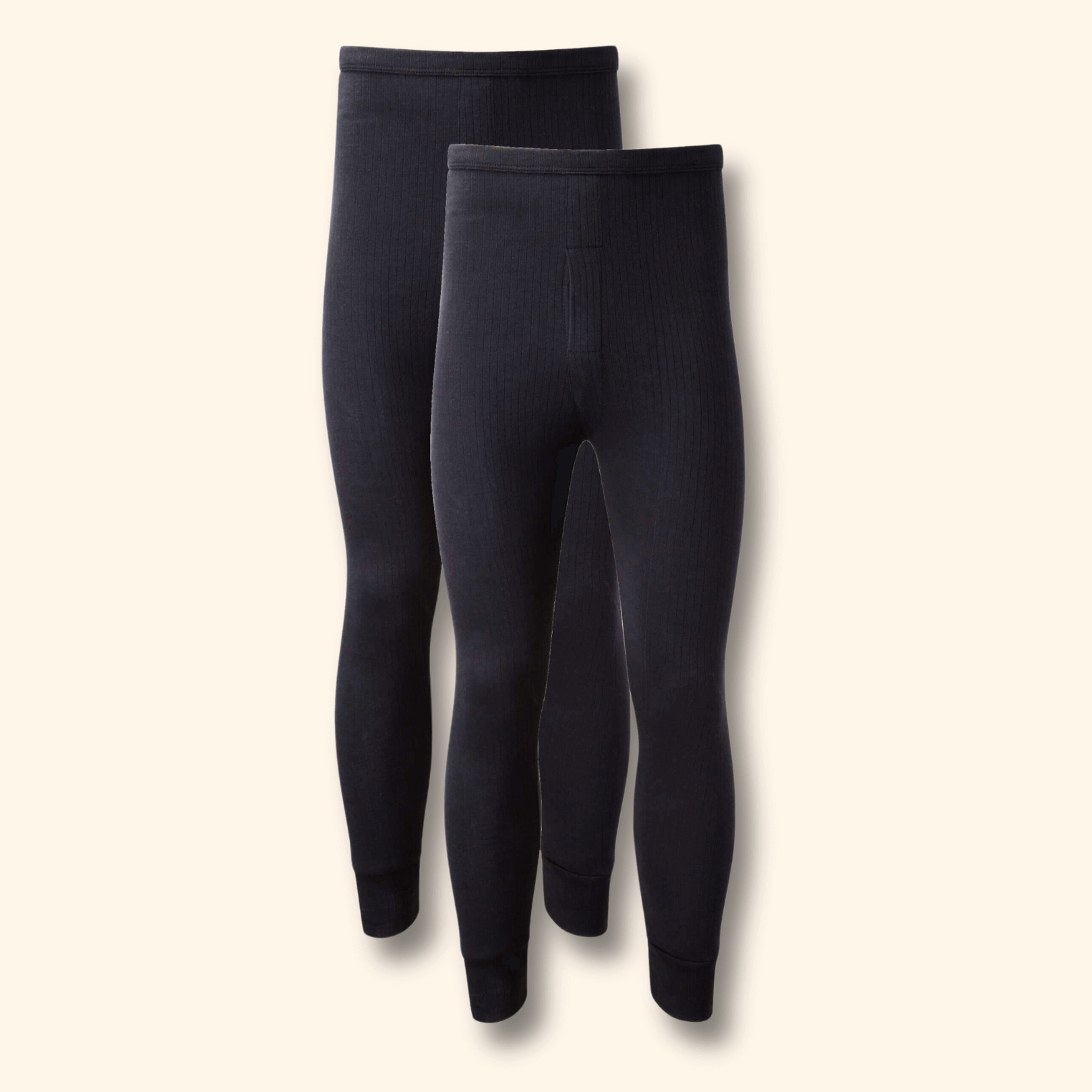 Men's Long Johns 2 Pack – 0.45 Tog Thermal Base Layer, S–XXL