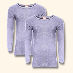 Men's Thermal Long Sleeve Top 2 Pack – Brushed Base Layer, S–XXL
