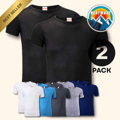 Men's Thermal T-Shirt 2 Pack – Brushed Base Layer, S–XXL