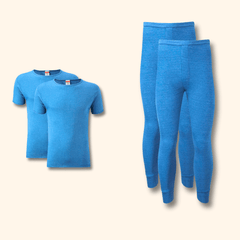 Men's Thermal Underwear Set 2 Pack – T-Shirt & Long Johns, S–XXL