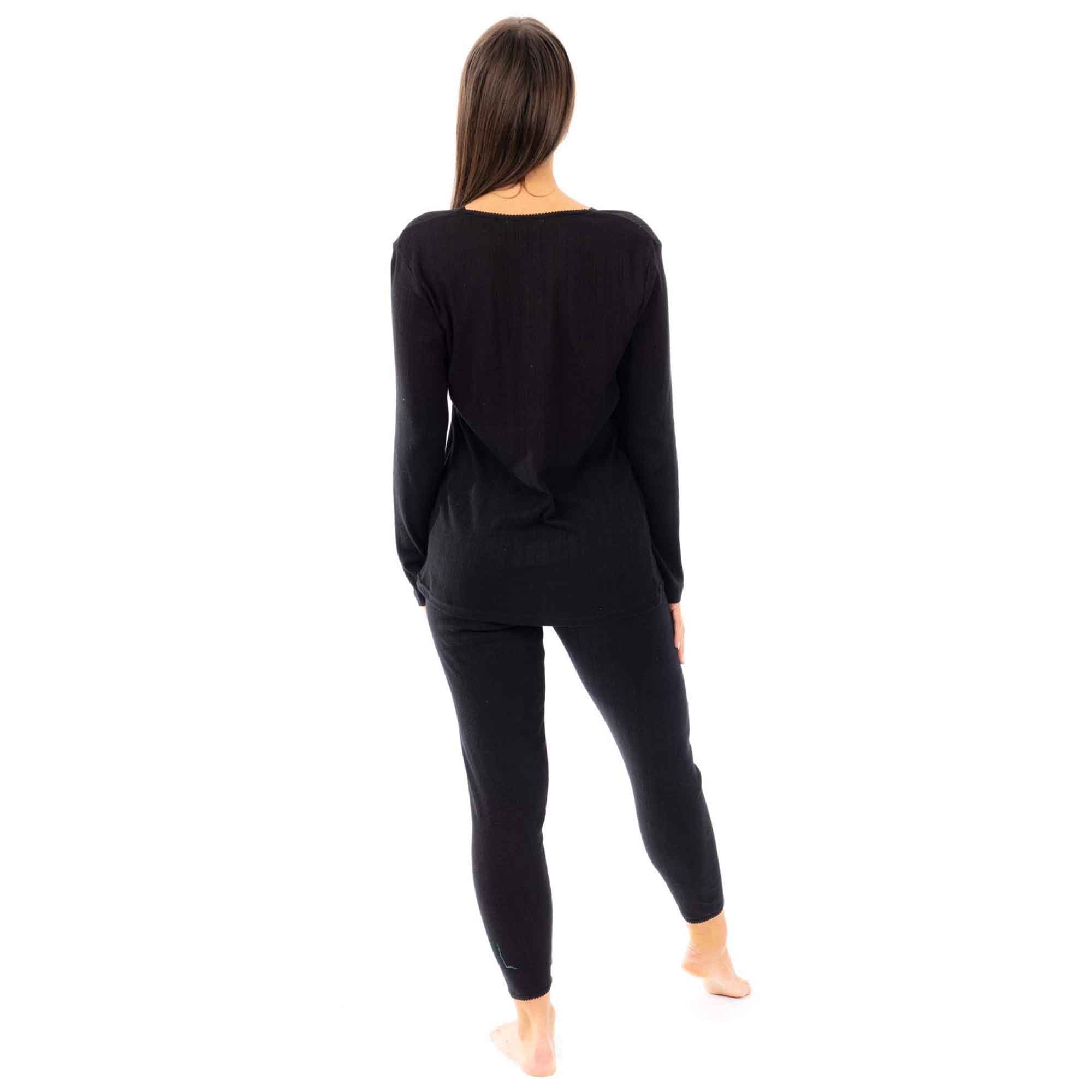 Women's Thermal Long Sleeve Base Layer Top Pack Of 2 Insulated