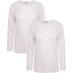Women's Thermal Long Sleeve Base Layer Top Pack Of 2 Insulated