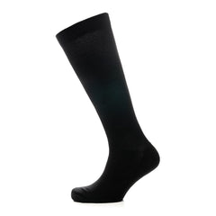 Travel Compression Socks 2 Pairs Unisex Knee-High Black Breathable Flight