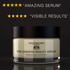 Pre-Eminent Beauty Serum – Firming Serum with Hyaluronic Acid & Vitamin C