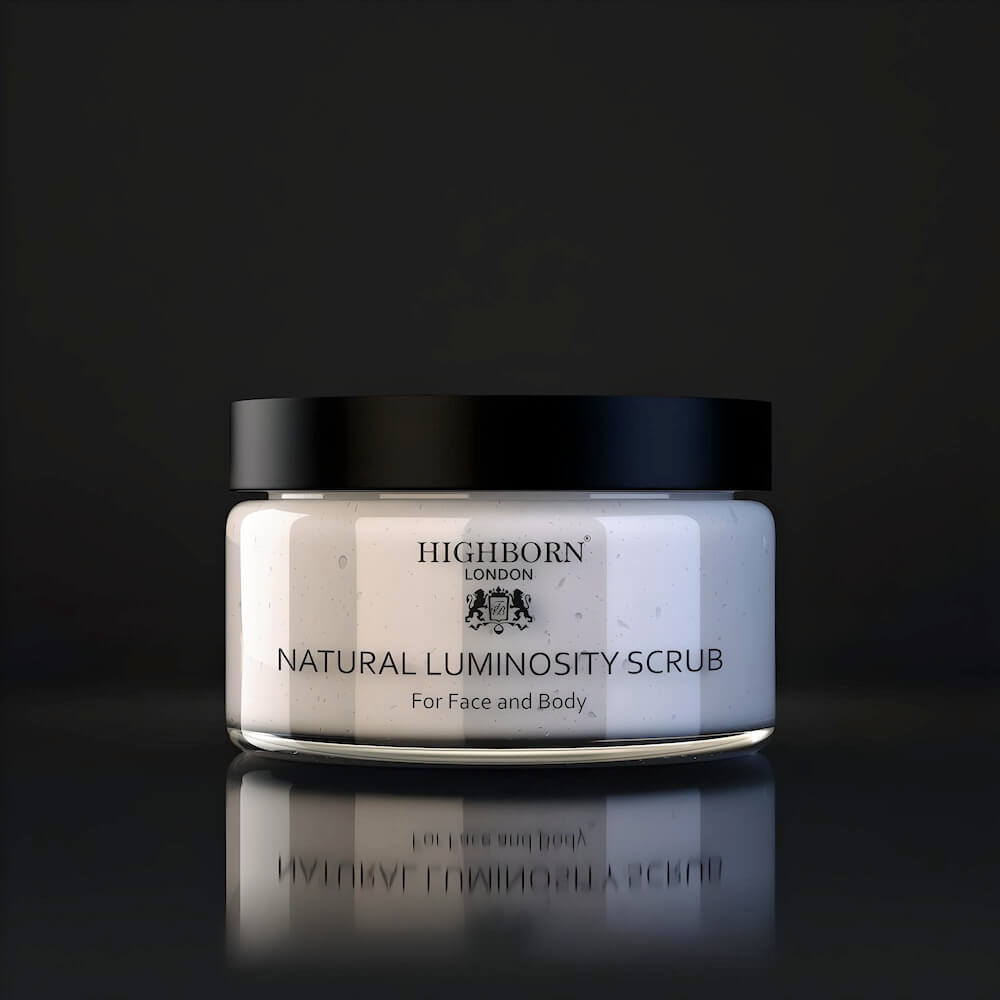 Natural Luminosity Body Scrub 220ml – Exfoliating Face & Body Scrub