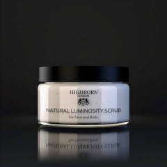 Natural Luminosity Body Scrub 220ml – Exfoliating Face & Body Scrub