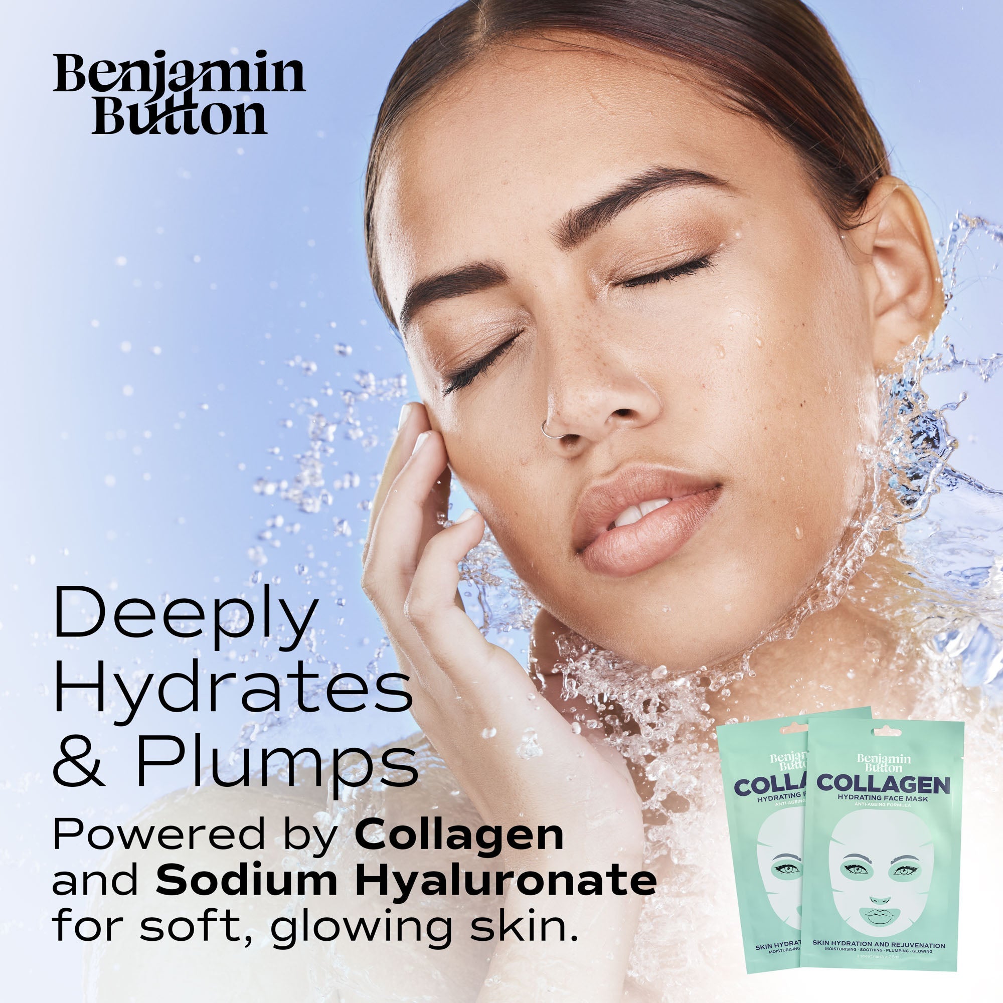 Collagen Hydrating Face Mask – Single Sheet Mask