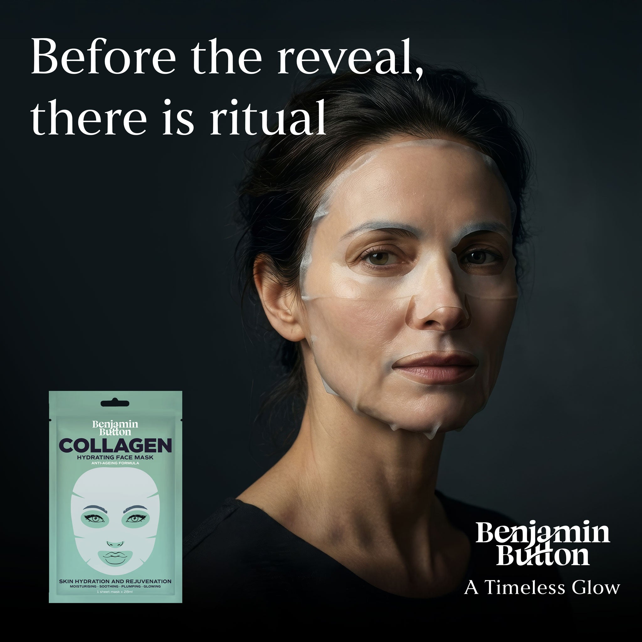 Collagen Hydrating Face Mask – Single Sheet Mask