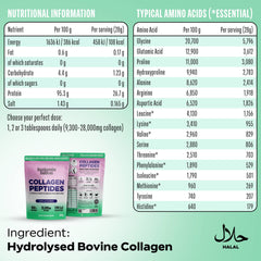 Benjamin Button Bovine Collagen Peptides Powder – 400g – Unflavoured