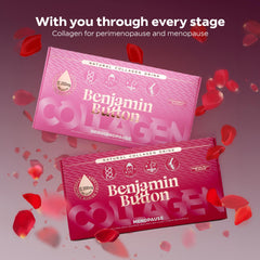 Benjamin Button 12,000mg Marine Collagen Drink – Passionfruit – 14 Liquid Sachets