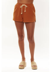 Sisstrevolution Women's Isla Waves Shorts, Viscose and Linen