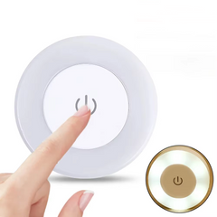 Portable LED Night Light – USB Rechargeable, Touch Control, Warm Ambience