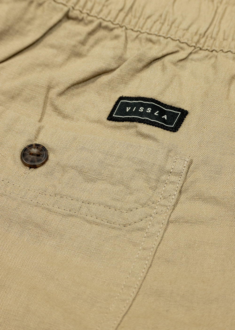 Vissla Men's Rails Trousers, 55% Linen 45% Organic Cotton