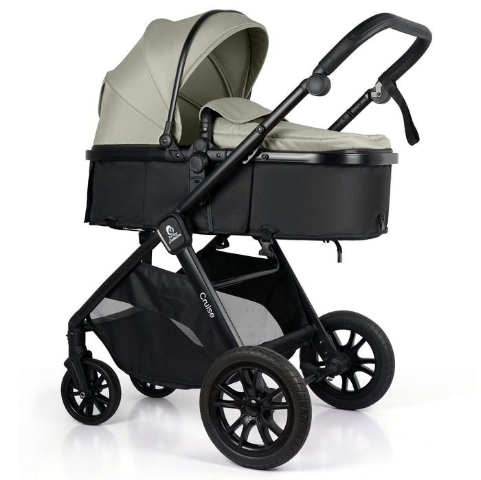 Cruise 3-in-1 Travel System with Car Seat, Pebble Sage, image 2