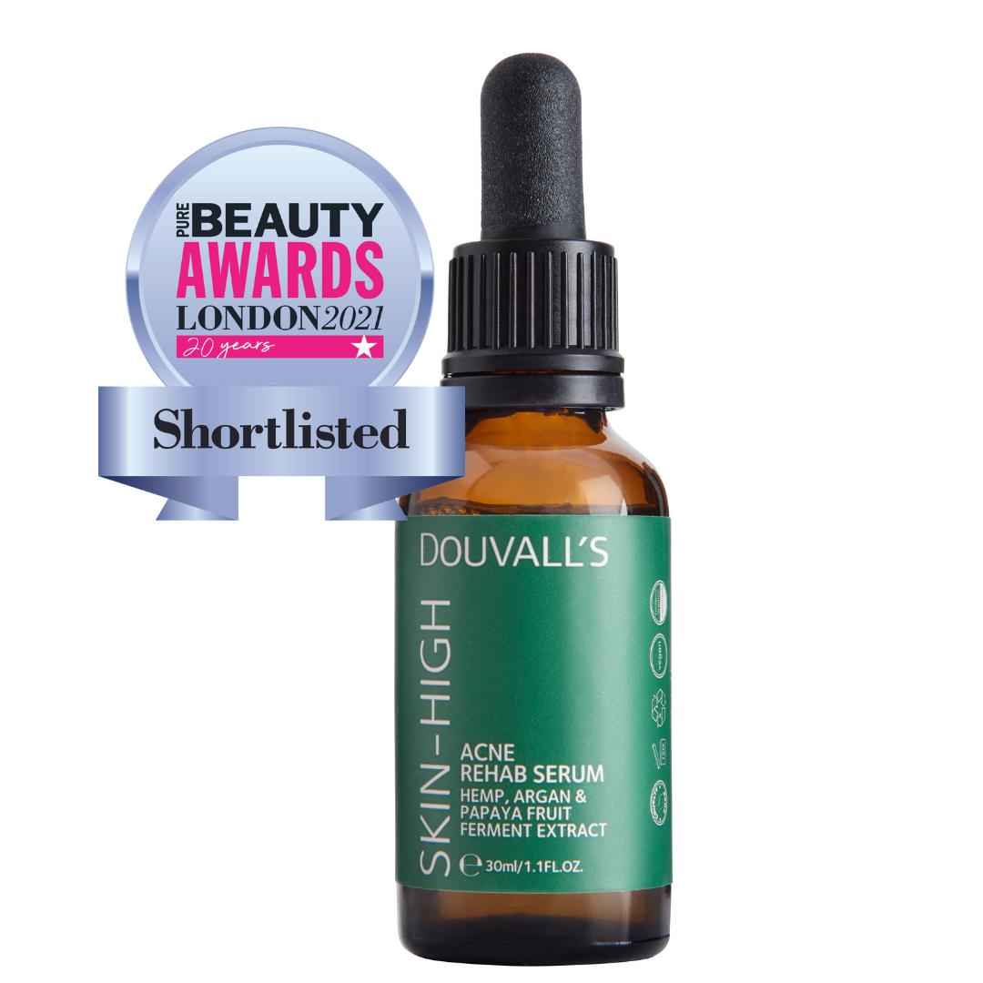 Argan Rehab Facial Serum 30ml – Hemp, Papaya & Argan for Oily Skin