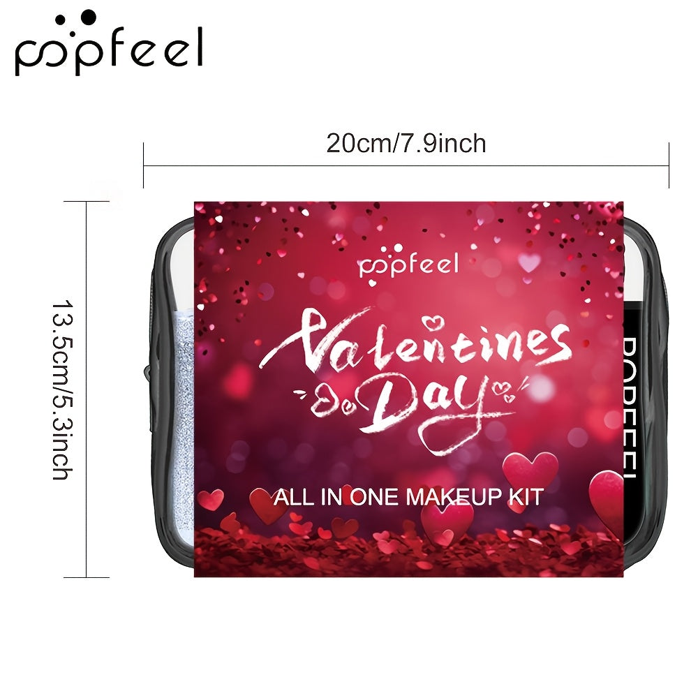 POPFEEL Valentine’s Day Makeup Gift Set – All-in-One Beauty Collection