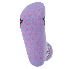 Women's Non Slip Thermal Bed Socks Slipper Socks With Silicone Grips UK Size 4