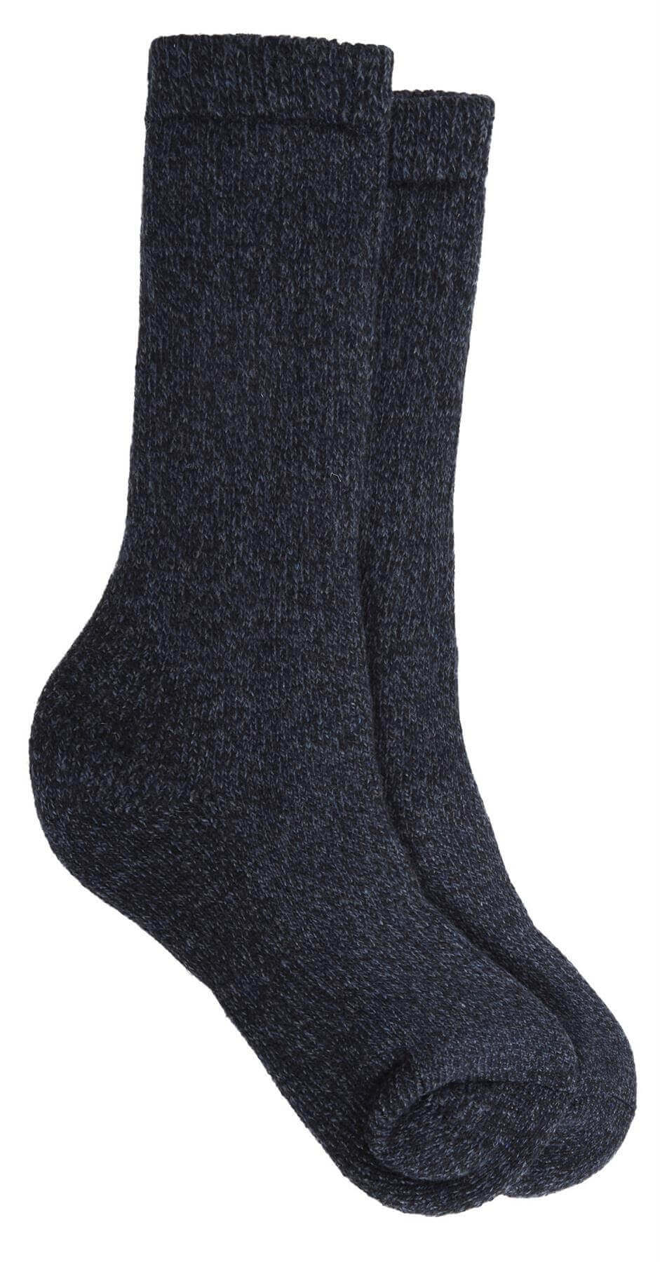 Men's Merino Wool Thermal Hiking Boot Socks 3 Pairs Reinforced Heel And Toe