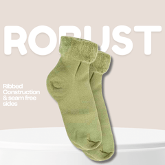Women's Thermal Bed Socks 6 Pairs UK Size 4-7 Anti Slip Slipper Socks