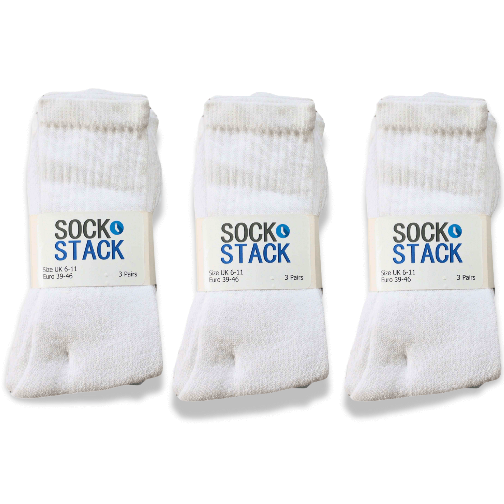 30 Pairs Men's Cotton Rich Performance Sport Socks UK 6-11 Black Grey White