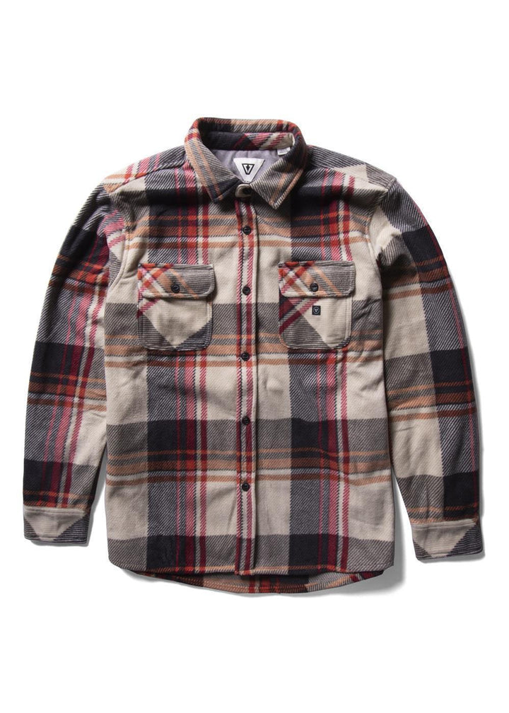 Vissla Men's Eco-Zy Polar Flannel Shirt, Recycled Polyester